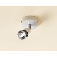 Non-Branded Luno Single White 1 Lamp Spotlight