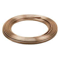 Non-Branded Microbore Copper Tube 8mm 25m