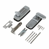 Non-Branded Mini Easy Code Digital Lock Satin Chrome