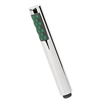 Non-Branded Minimalist Shower Handset 207 x 28 x 28mm Chrome