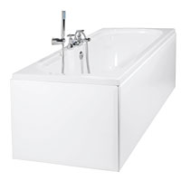 Non-Branded Miranda Double Ended Acrylic Bath 1700mm