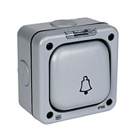 Non-Branded MK Masterseal Bell Push 10A 1W