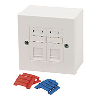 Non-Branded Module Kit For RJ45 CAT5E Outlets