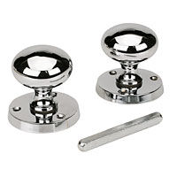 Non-Branded Mortice Knob Polished Chrome 51mm