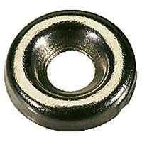 Non-Branded Nickel-Plated Screw Cups 6 Gauge Pack of 200