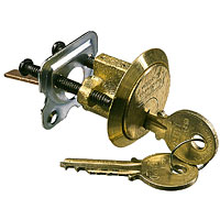 Non-Branded Night Latch Cylinder Brass