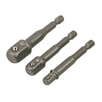 Non-Branded Nut Socket Driver Bit Set 3Pc
