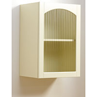 Open End Wall Unit Flat Pack Lakeland Ivory 500mm