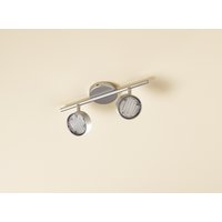 Non-Branded Pan Bar Aluminium 2 Lamp Spotlight