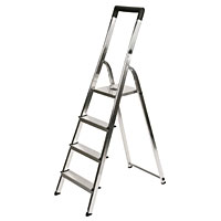 Non-Branded Platform Step Ladder 4-Tread
