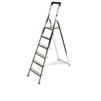 Non-Branded Platform Step Ladder 6-Tread