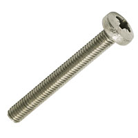 Non-Branded Prodriveandreg; Pan Head Machine Screws A2 Stainless Steel M3 andtimes; 10mm Pack of 50