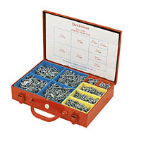 Non-Branded Quicksilver Screws General Pro Trade Case 2000 Pieces