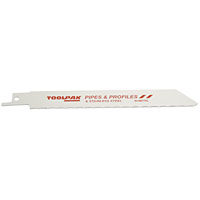 Reciprocating Saw Blades Metal RB6 150mm 18Tpi Pack of 5