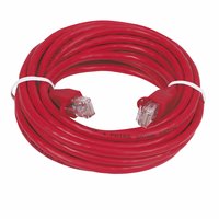 Non-Branded RJ45 Patch Lead 3.0m Red Pack of 10