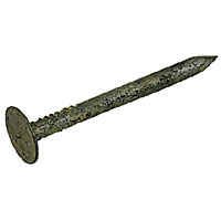 Non-Branded Roofing Nails Extra Large Head Clouts Galvanised, 3.00 x 30mm 1kg Pack