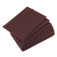 Non-Branded Sanding Pads Very Fine Red 150 x 230mm Pack of 10