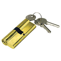 Non-Branded Securefast 5-Pin Euro Cylinder Keyed to Differ Brass 30-30 (60)mm