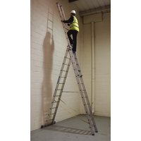 Non-Branded Skymaster Combination Ladder 3 x 12 Rung