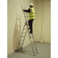 Non-Branded Skymaster Combination Ladder 3 x 7 Rung