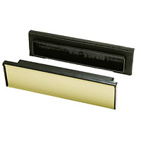 Non-Branded Sleeved Letter Plate Gold Eff. 306 x 70mm