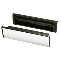 Non-Branded Sleeved Letter Plate White 306 x 70mm