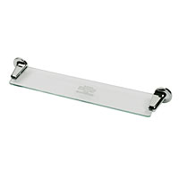 Non-Branded Snowdonia Glass Bathroom Shelf