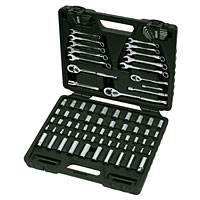 Non-Branded Socket and Wrench Set 89Pc