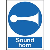 Non-Branded Sound Horn Sign