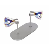Non-Branded Sparkle 2 Bar G9 Spotlight Glass and Aluminium