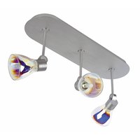 Non-Branded Sparkle 3 Bar G9 Spotlight Glass and Aluminium