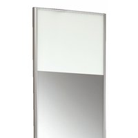 Split Etch Mirror With Silver Frame 2286x760mm