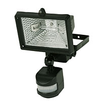 Non-Branded Spot Light 120W Black PIR Photocell Floodlight