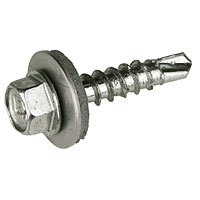 Non-Branded Stainless Steel Roofing Sheet to Steel Purlins 5.5 x 25mm Pack of 100