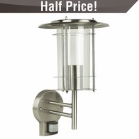 Non-Branded Stainless Steel Wall Light PIR