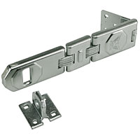 Non-Branded Sterling 155mm Hasp and Staple for Angles
