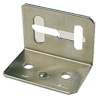 Stretcher Plates Self Colour 33 x 20 x 1.6mm Pack of 10