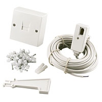 Non-Branded Telephone Extension Kit 10m