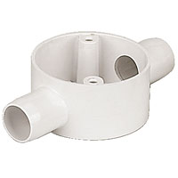 Terminal Box 2 Way White