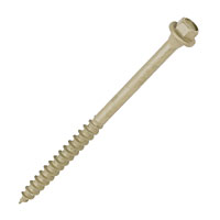 Non-Branded Timberfix Exterior Timber Screws 6.3x100mm Pack of 50