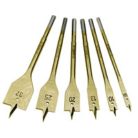 Non-Branded Titanium Flat Bit Set 6Pcs