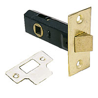 Tubular Latch Electro Brass 63mm