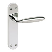 Non-Branded Twin Tone Lever Latch On Plate