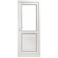 Non-Branded uPVC Exterior 2xG Door LHH 840 x 2085mm