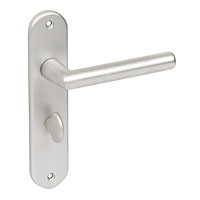 Non-Branded Urfic Mackenzie Prestige WC Door Handle Silver