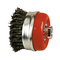 Non-Branded Wire Brush Twist Cup 65mm M14