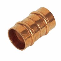 Non-Branded Yorkshire Solder Ring Straight Coupling YPS1 15mm Pack of 10