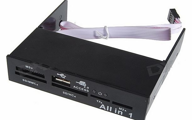 NONAME 16en1 Panel: Memory Reader   USB2.0 (Black)