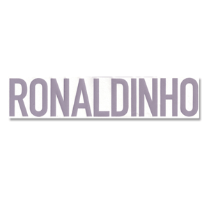 None 01-02 Barcelona Away Ronaldinho Official Name Only