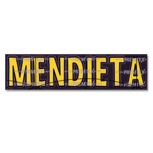 None 02-03 Barcelona Home Mendieta Official Name Only